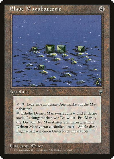 Blue Mana Battery (German) - "Blaue Manabatterie" [Renaissance] | Shuffle n Cut Hobbies & Games