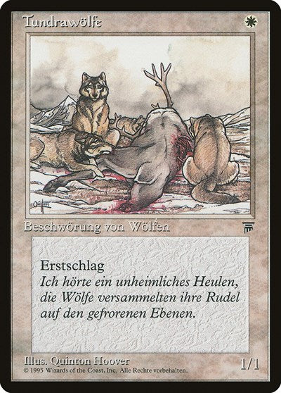 Tundra Wolves (German) - "Tundrawolfe" [Renaissance] | Shuffle n Cut Hobbies & Games