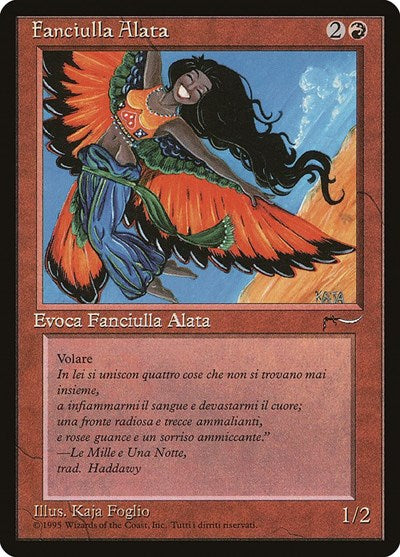 Bird Maiden (Italian) - "Fanciulla Alata" [Rinascimento] | Shuffle n Cut Hobbies & Games