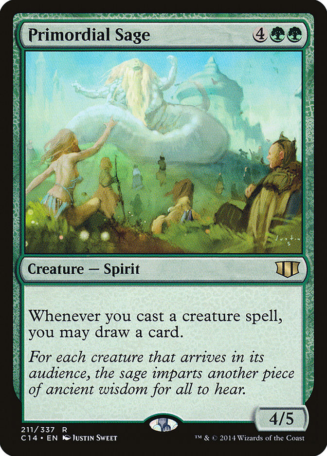 Primordial Sage [Commander 2014] | Shuffle n Cut Hobbies & Games