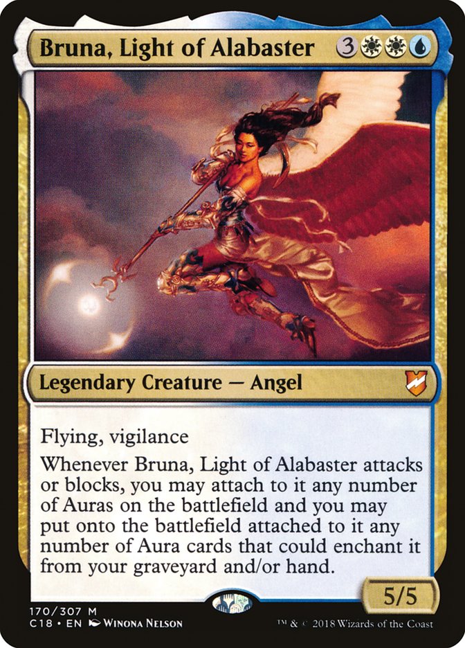 Bruna, Light of Alabaster [Commander 2018] | Shuffle n Cut Hobbies & Games