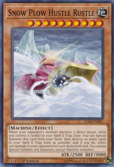 Snow Plow Hustle Rustle [LED4-EN041] Common | Shuffle n Cut Hobbies & Games