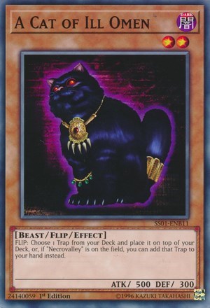 A Cat of Ill Omen [SS01-ENB11] Common | Shuffle n Cut Hobbies & Games