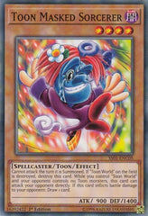 Toon Masked Sorcerer [SS01-ENC05] Common | Shuffle n Cut Hobbies & Games