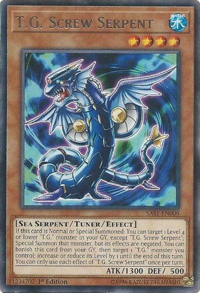 T.G. Screw Serpent [SAST-EN009] Rare | Shuffle n Cut Hobbies & Games