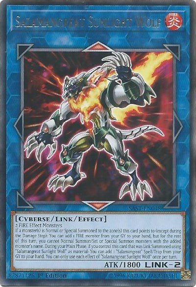 Salamangreat Sunlight Wolf [SAST-EN048] Rare | Shuffle n Cut Hobbies & Games