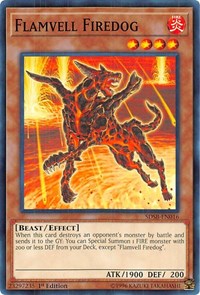Flamvell Firedog [SDSB-EN016] Common | Shuffle n Cut Hobbies & Games