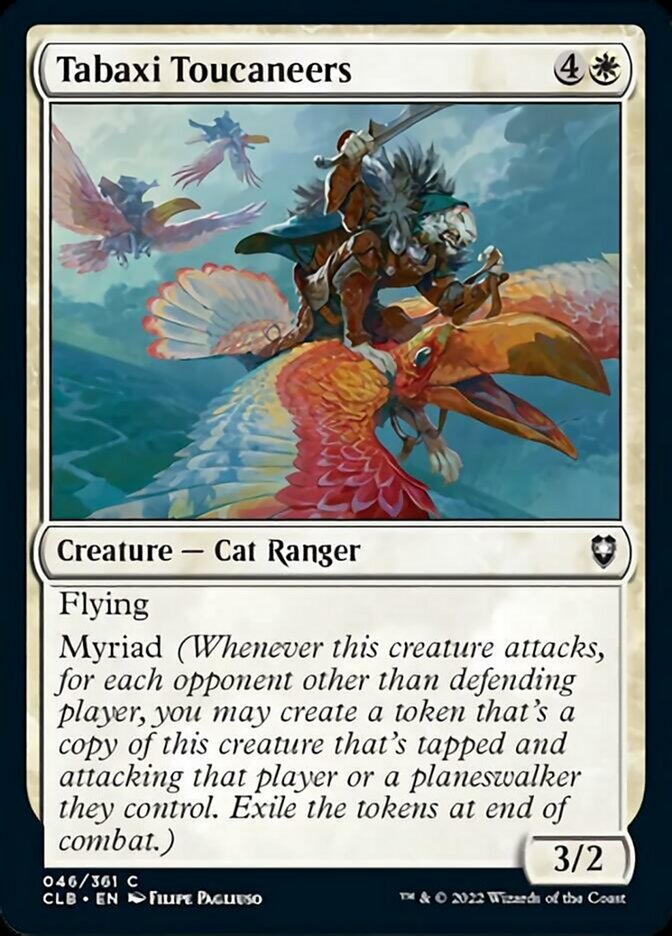 Tabaxi Toucaneers [Commander Legends: Battle for Baldur's Gate] | Shuffle n Cut Hobbies & Games
