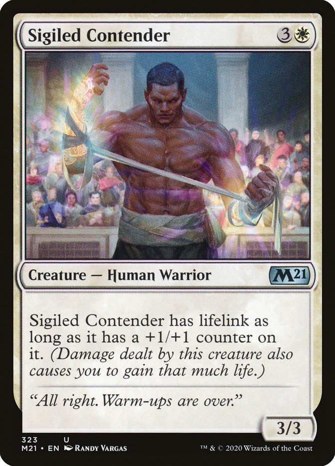 Sigiled Contender [Core Set 2021] | Shuffle n Cut Hobbies & Games