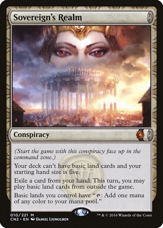Sovereign's Realm [Conspiracy: Take the Crown] | Shuffle n Cut Hobbies & Games