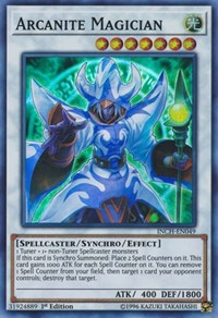 Arcanite Magician [INCH-EN049] Super Rare | Shuffle n Cut Hobbies & Games