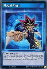 Royal Flush [SBLS-ENS04] Super Rare | Shuffle n Cut Hobbies & Games