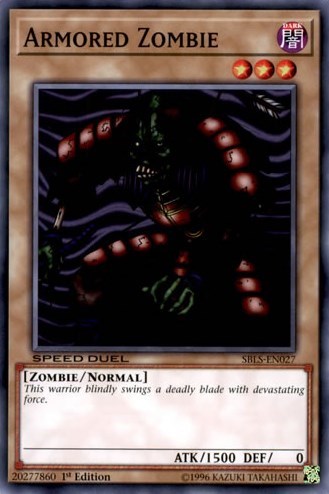 Armored Zombie [SBLS-EN027] Common | Shuffle n Cut Hobbies & Games