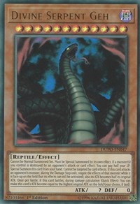 Divine Serpent Geh [DUPO-EN047] Ultra Rare | Shuffle n Cut Hobbies & Games