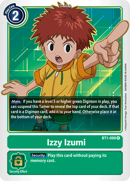 Izzy Izumi [BT1-088] [Release Special Booster Ver.1.0] | Shuffle n Cut Hobbies & Games
