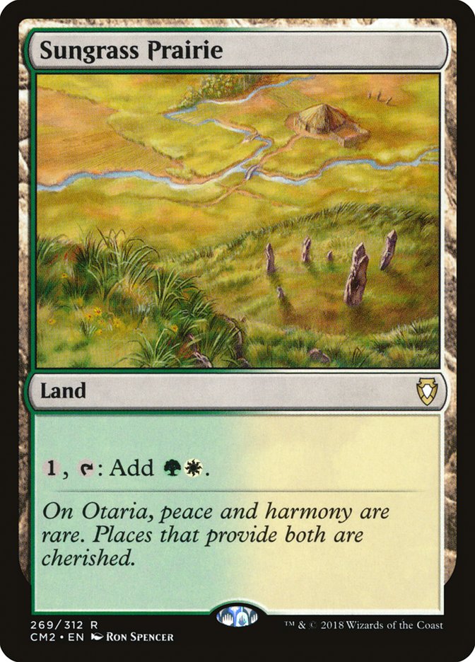 Sungrass Prairie [Commander Anthology Volume II] | Shuffle n Cut Hobbies & Games