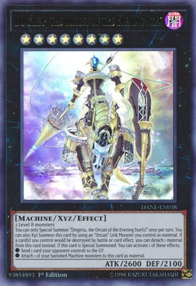 Dingirsu, the Orcust of the Evening Star [DANE-EN038] Ultra Rare | Shuffle n Cut Hobbies & Games