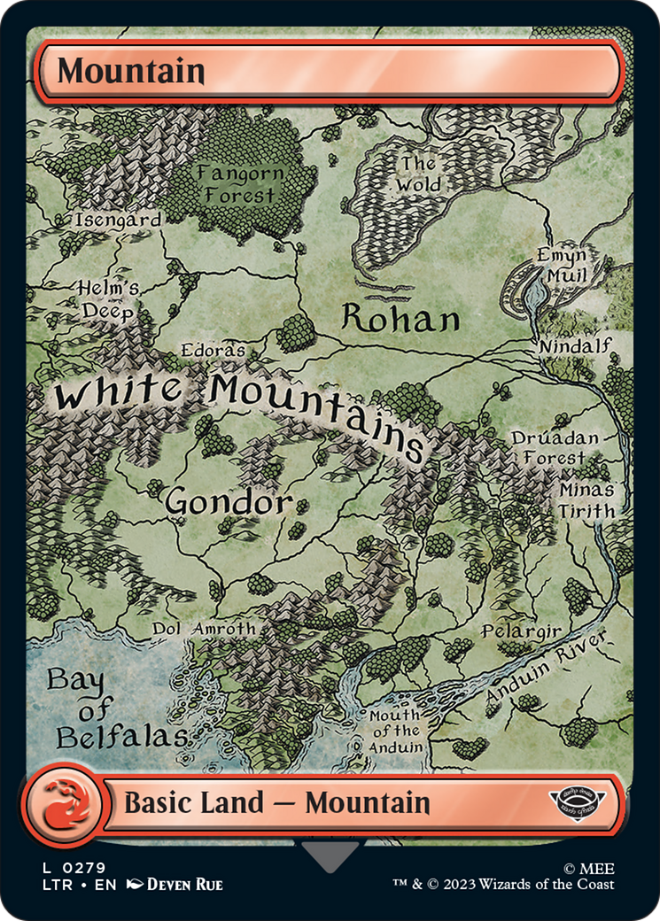 Mountain (279) [The Lord of the Rings: Tales of Middle-Earth] | Shuffle n Cut Hobbies & Games