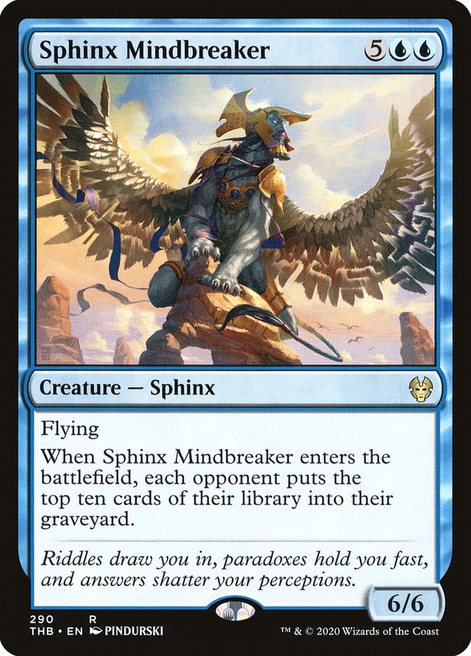 Sphinx Mindbreaker [Theros Beyond Death] | Shuffle n Cut Hobbies & Games