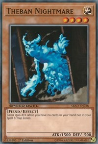Theban Nightmare [SBAD-EN038] Common | Shuffle n Cut Hobbies & Games