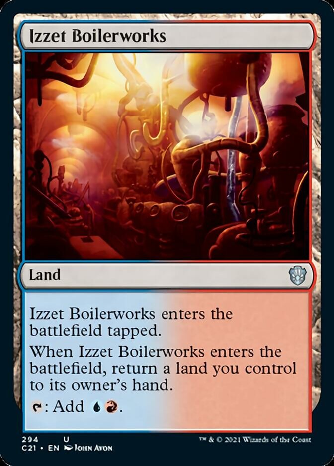 Izzet Boilerworks [Commander 2021] | Shuffle n Cut Hobbies & Games