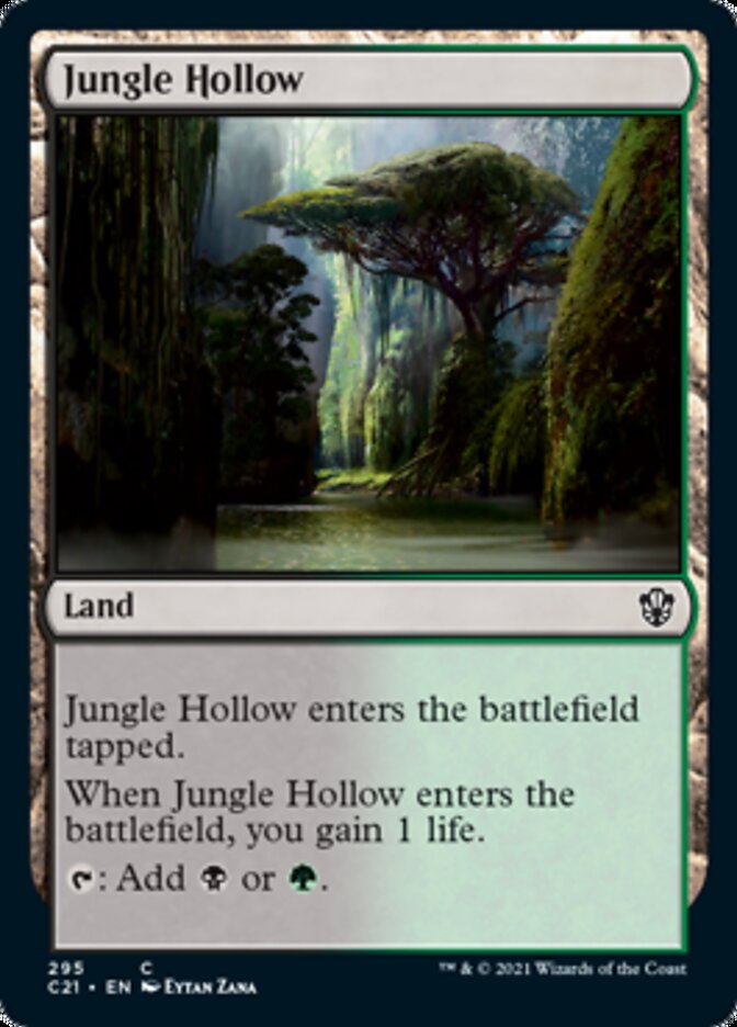 Jungle Hollow [Commander 2021] | Shuffle n Cut Hobbies & Games