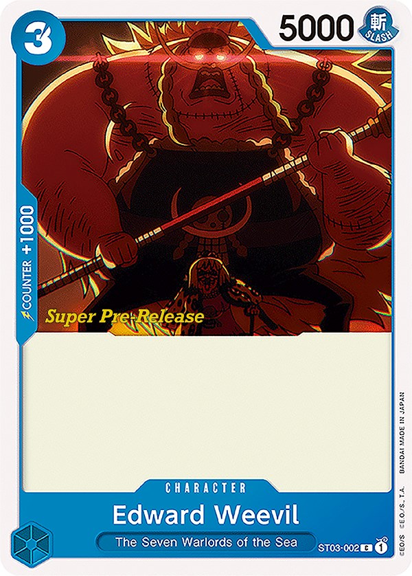 Edward Weevil [Super Pre-Release Starter Deck: The Seven Warlords of the Sea] | Shuffle n Cut Hobbies & Games