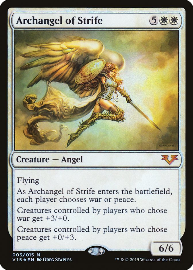 Archangel of Strife [From the Vault: Angels] | Shuffle n Cut Hobbies & Games