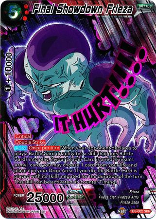Final Showdown Frieza (SPR) [TB3-002_SPR] | Shuffle n Cut Hobbies & Games