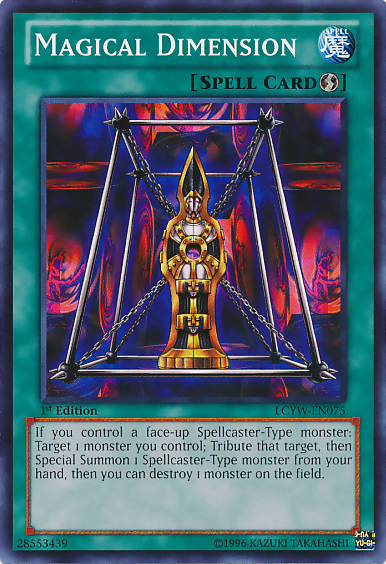 Magical Dimension [LCYW-EN075] Common | Shuffle n Cut Hobbies & Games