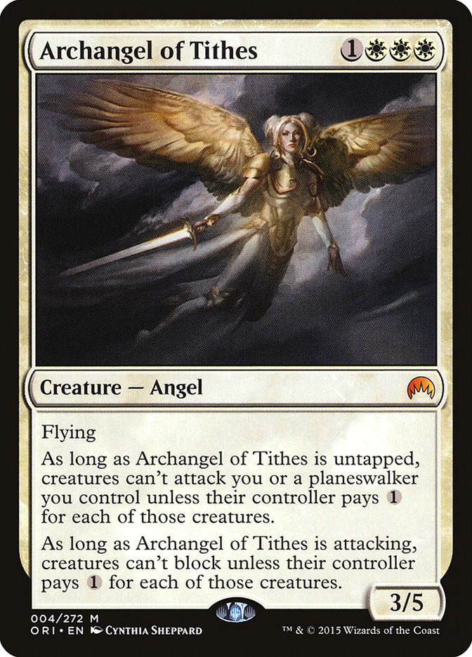 Archangel of Tithes [Magic Origins] | Shuffle n Cut Hobbies & Games