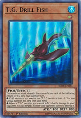 T.G. Drill Fish [BLHR-EN024] Ultra Rare | Shuffle n Cut Hobbies & Games