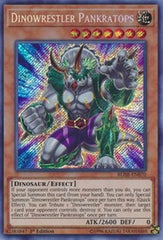 Dinowrestler Pankratops [BLHR-EN070] Secret Rare | Shuffle n Cut Hobbies & Games