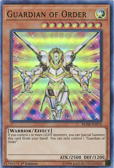 Guardian of Order [BLHR-EN075] Ultra Rare | Shuffle n Cut Hobbies & Games