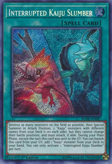 Interrupted Kaiju Slumber [BLHR-EN087] Secret Rare | Shuffle n Cut Hobbies & Games