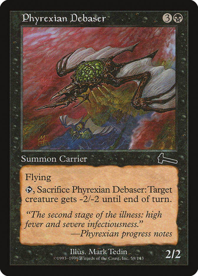 Phyrexian Debaser [Urza's Legacy] | Shuffle n Cut Hobbies & Games