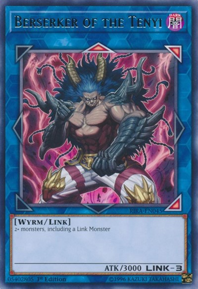 Berserker of the Tenyi [RIRA-EN045] Rare | Shuffle n Cut Hobbies & Games