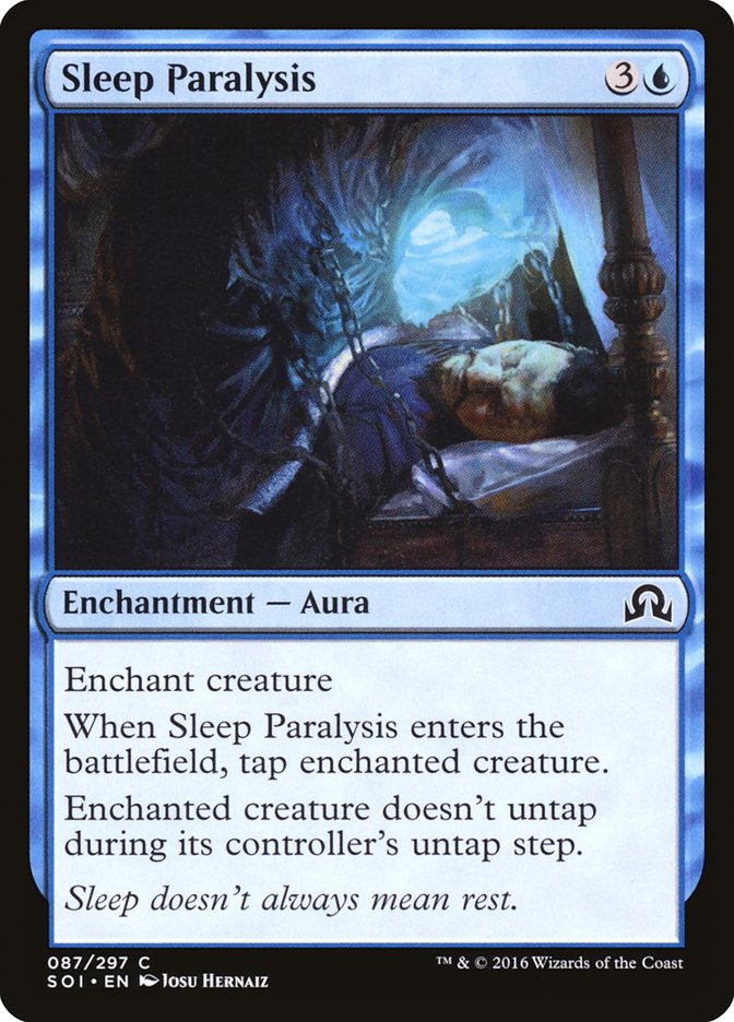 Sleep Paralysis [Shadows over Innistrad] | Shuffle n Cut Hobbies & Games