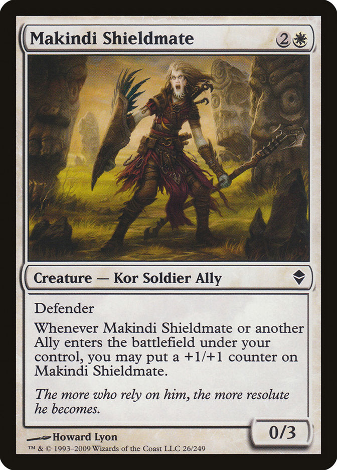 Makindi Shieldmate [Zendikar] | Shuffle n Cut Hobbies & Games