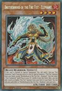 Brotherhood of the Fire Fist - Elephant [FIGA-EN012] Secret Rare | Shuffle n Cut Hobbies & Games