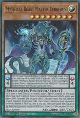 Mythical Beast Master Cerberus [FIGA-EN059] Super Rare | Shuffle n Cut Hobbies & Games