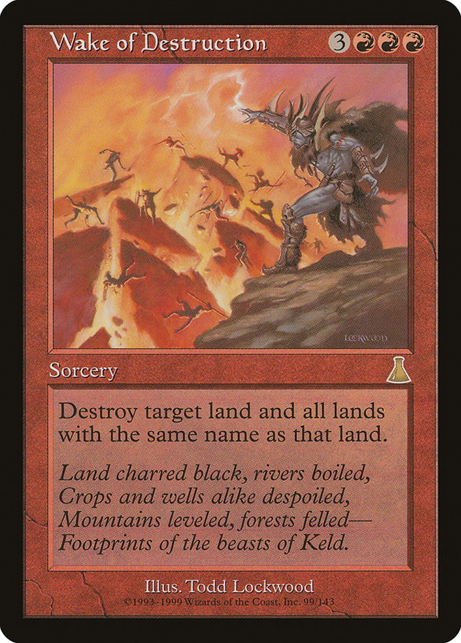 Wake of Destruction [Urza's Destiny] | Shuffle n Cut Hobbies & Games