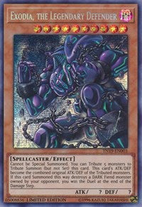 Exodia, the Legendary Defender [TN19-EN003] Prismatic Secret Rare | Shuffle n Cut Hobbies & Games