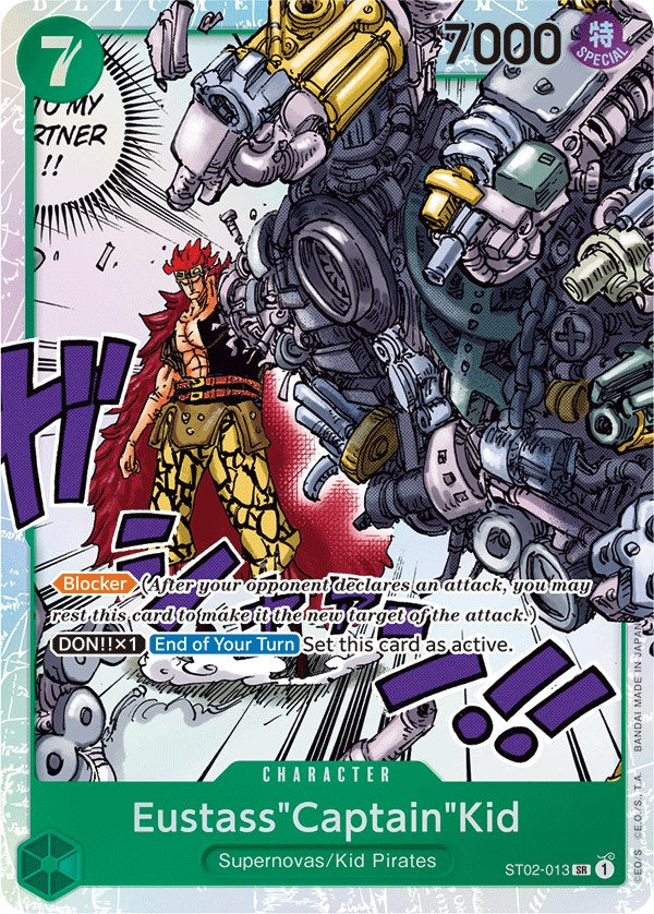 Eustass"Captain"Kid (013) [Starter Deck: Worst Generation] | Shuffle n Cut Hobbies & Games