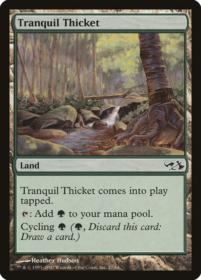 Tranquil Thicket [Duel Decks: Elves vs. Goblins] | Shuffle n Cut Hobbies & Games