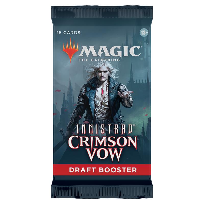 Magic Innistrad Crimson Vow Draft Booster | Shuffle n Cut Hobbies & Games