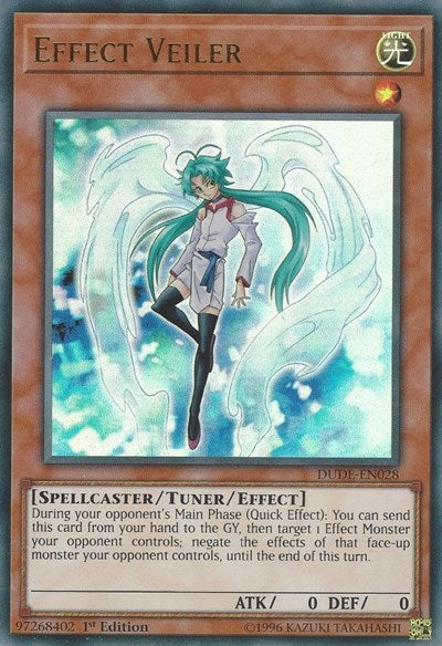 Effect Veiler [DUDE-EN028] Ultra Rare | Shuffle n Cut Hobbies & Games