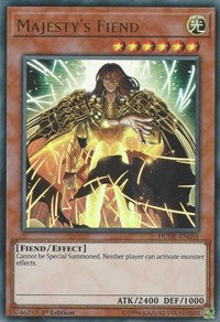 Majesty's Fiend [DUDE-EN035] Ultra Rare | Shuffle n Cut Hobbies & Games