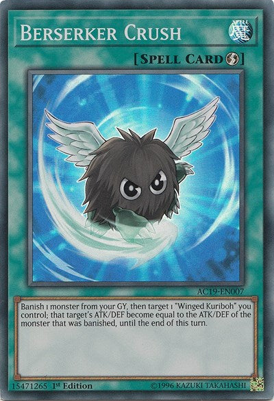 Berserker Crush [AC19-EN007] Super Rare | Shuffle n Cut Hobbies & Games