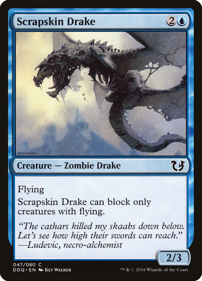 Scrapskin Drake [Duel Decks: Blessed vs. Cursed] | Shuffle n Cut Hobbies & Games